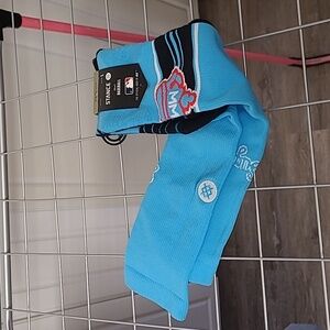 Stance City Connect Florida Marlins baseball socks, men's large